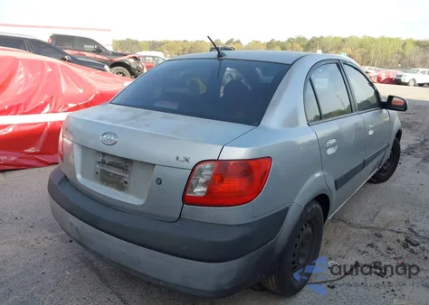 2007 Kia Rio Lx from USA, damaged, VIN KNADE123376265418
